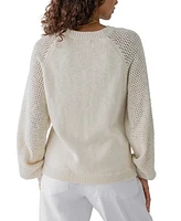 Sanctuary Women's Perfect Moment Cotton Crewneck Sweater