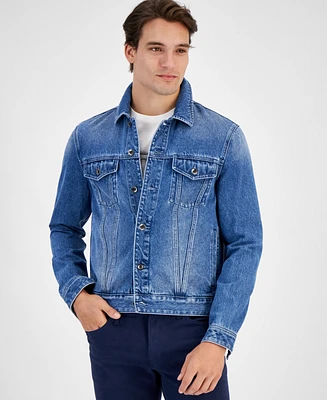 Michael Kors Men's Denim Trucker Jacket