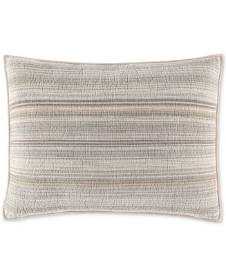 Charter Club Chantarelle Yarn-Dyed Cotton Sham, Standard, Exclusively at Macy's