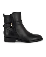 Nine West Women's Hoken Almond Toe Casual Ankle Booties