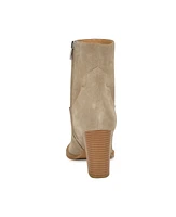 Nine West Women's Taytay Pointy Toe Block Heel Dress Booties