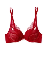 Adore Me Women's Sylvia Push Up Plunge Bra