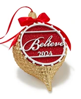 Holiday Lane Macy's Believe Finial Ornament, Exclusively at Macy's