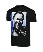 American Classics Men's and Women's Black Luther Vandross Smiling Photo Graphic T-Shirt