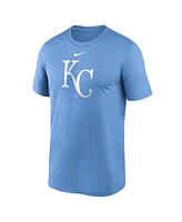 Nike Men's Light Blue Kansas City Royals Legend Fuse Large Logo Performance T-Shirt