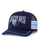 '47 Brand Men's Navy Memphis Grizzlies Sidebrand Stripes Trucker Adjustable Hat