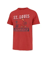 '47 Brand Men's Red St. Louis Cardinals Outlast Franklin T-Shirt