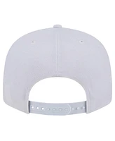 New Era Men's Green Bay Packers Main White on White 9FIFTY Snapback Hat