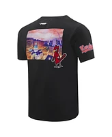 Pro Standard Men's Black St. Louis Cardinals Cityscape T-Shirt