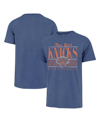 '47 Brand Men's Blue New York Knicks Remix Franklin T-Shirt