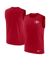 Nike Men's Scarlet San Francisco 49ers Muscle Tank Top