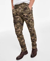 Sun + Stone Men's Morrison Camouflage Cargo Pants