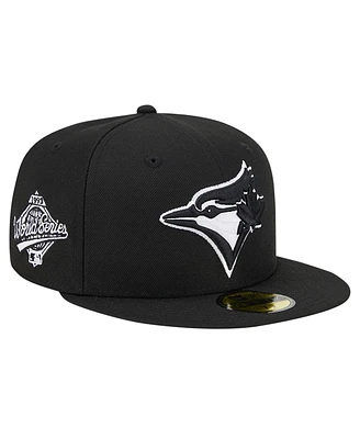 New Era Men's Toronto Blue Jays Logo 59FIFTY Fitted Hat