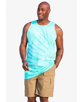 KingSize Big & Tall Shrink-Less Lightweight Longer-Length Tank