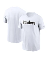 Nike Men's Pittsburgh Steelers Primetime Wordmark Essential T-Shirt