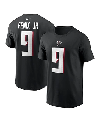 Nike Men's Michael Penix Jr. Black Atlanta Falcons 2024 Nfl Draft First Round Pick Name Number T-Shirt