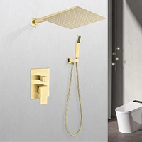 12 Rain Shower Head Systems Wall Mounted Shower