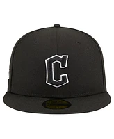New Era Men's Cleveland Guardians Logo 59FIFTY Fitted Hat