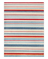 Town & Country Living Rio Multicolor Stripe 7'10"x10'2" Area Rug