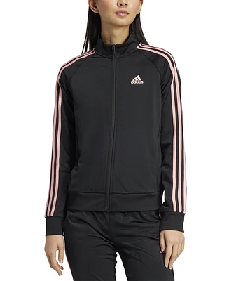 adidas Women's 3-Stripe Tricot Track Jacket, Xs-4X