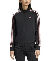 adidas Women's 3-Stripe Tricot Track Jacket, Xs-4X