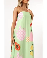 Petal and Pup Women's Piccolo Strapless Maxi Dress