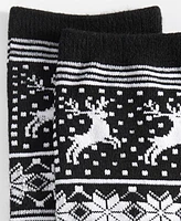 Holiday Lane Women's Crew Socks, Created for Macy's