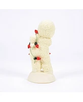 Department 56 Snowbabies Clasb Cloaked In Christmas Spirit Figurine