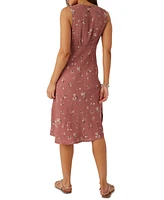 O'Neill Juniors' Lynn Sleeveless Floral Midi Dress