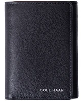 Cole Haan Men's Rfid Boxshine Trifold Logo Wallet