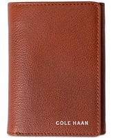 Cole Haan Men's Rfid Boxshine Trifold Logo Wallet