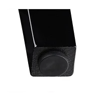 Yescom Piano Bench Pu Leather Storage Adjustable Height Padded Seat Keyboard Black