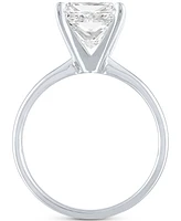 Gia Certified Diamond Princess Solitaire Engagement Ring (2 ct. t.w.) in 14k White Gold