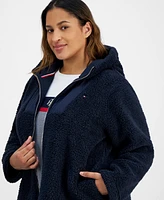 Tommy Hilfiger Plus Sherpa Hooded Jacket