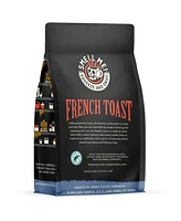 Bones Coffee Company French Toast Flavored Ground Coffee Beans Sweet & Buttery Flavor | 12 oz Medium Roast Arabica Low Acid Coffee | Gourmet Coffee |