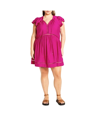 City Chic Women's Dallas Dress