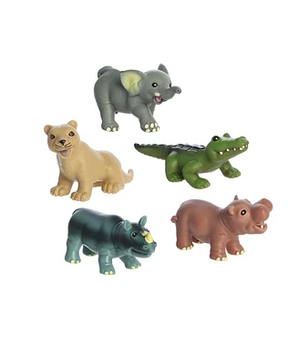 Aurora Toys Small My First Safari Animal Playset Habitat Timeless Toy Multicolor 5.5"