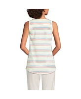 Lands' End Women's Supima Cotton Tunic Tank Top