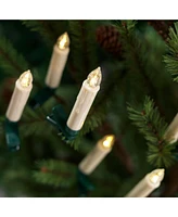 Slickblue Led Clip on Taper Candle with Remote for Tree (Set of 24)