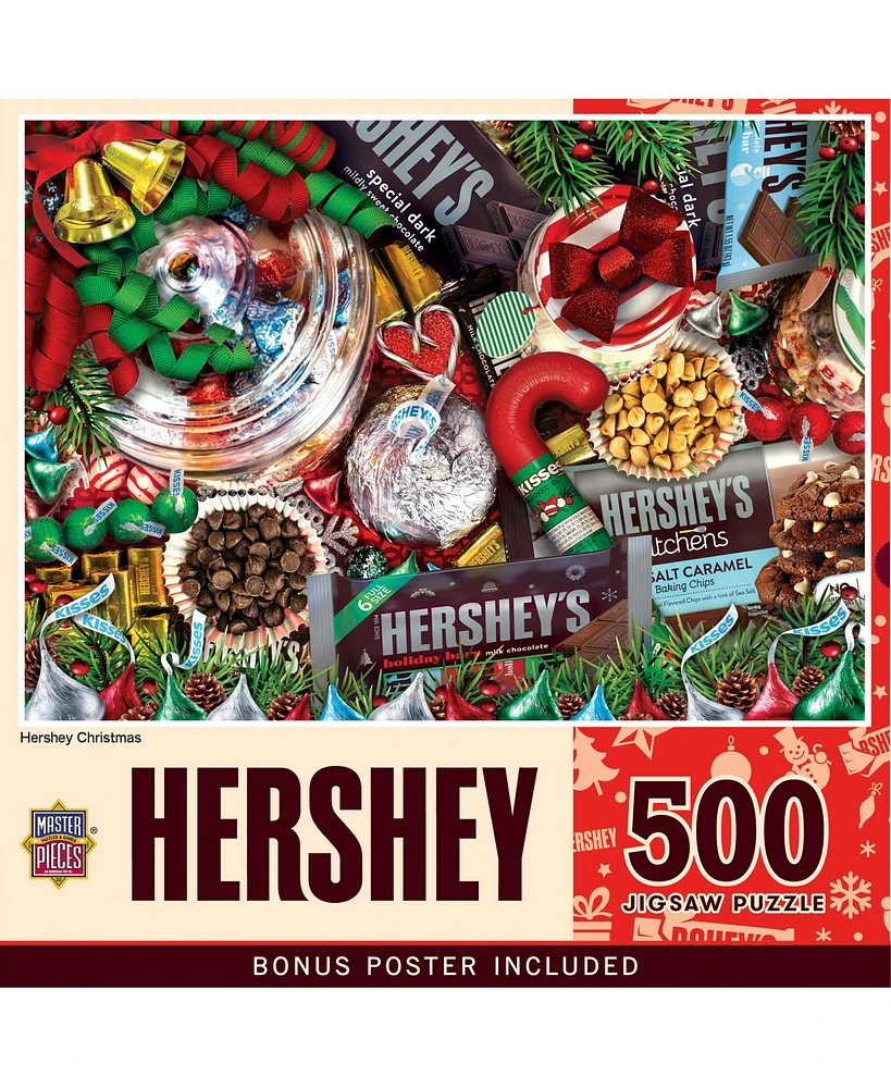 Masterpieces Hershey Holiday 500 pc Puzzle