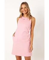 Petal and Pup Women's Tai Bow Back Mini Dress