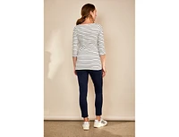 Bshirt Womens 3/4 Sleeve Nursing Tshirt