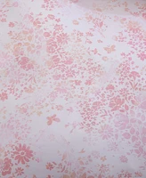 Betsey Johnson Butterfly Garden Satin Piece Duvet Cover Set
