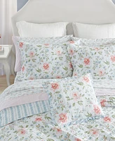 Laura Ashley Emilie Reversible Piece Quilt Set