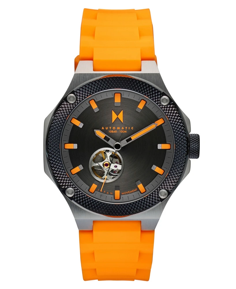 Mvmt Men's Raptor Automatic Silicone Strap Watch 46.5mm