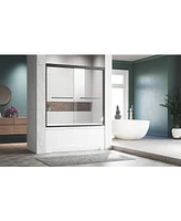 Streamdale Furniture Premium Double Sliding Shower Door Durable, Smooth, Safe & Adjustable