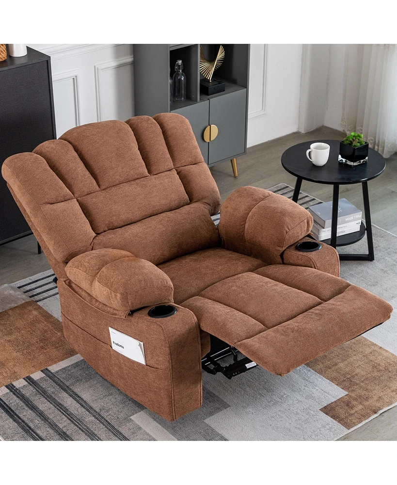 Streamdale Furniture Massage Recliner Chair Sofa with Heating Vibration