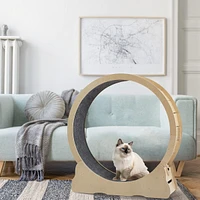 Streamdale Furniture Quiet and Smooth Cat Exercise Wheel for Safe and Comfortable Play