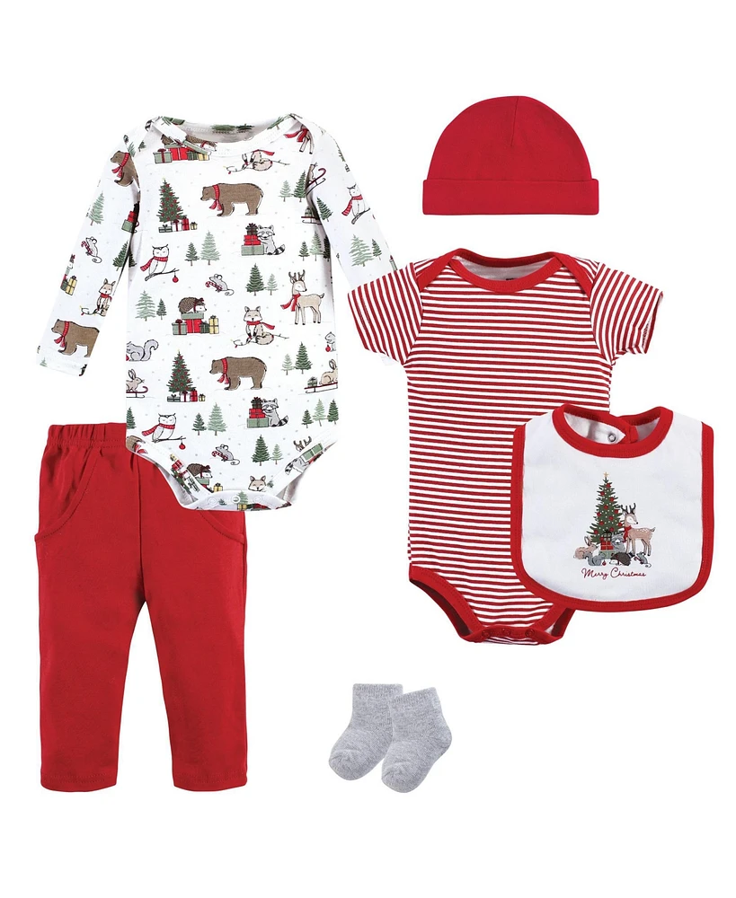 Hudson Baby Baby Boys Unisex Baby Cotton Layette Set