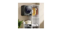 Slickblue 1.5 Cu .ft Clothes Dryer with Stainless Steel Wall Mount